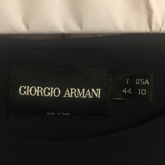 Navy Giorgio Armani Dress - Picture 4 of 6